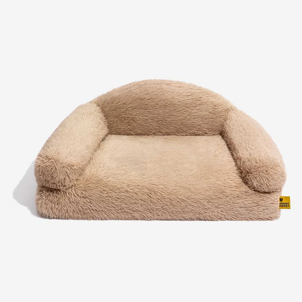 Plush Warm Removable Sponge Orthopedic Dog Sofa Bed - FluffyHaven