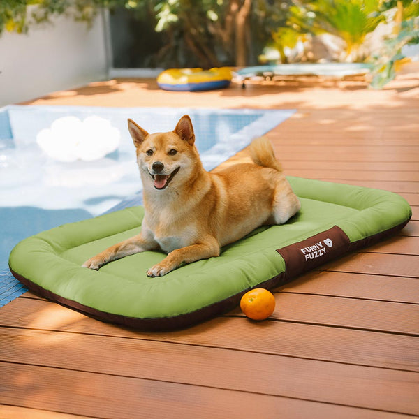 Outdoor Waterproof & Chew-proof Memory Foam Orthopedic Dog Mat - Trek Lounge