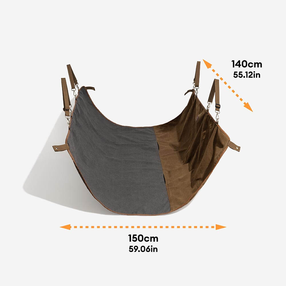 Classic Retro - Waterproof Camping & Car Dual-Use Back Seat Cover