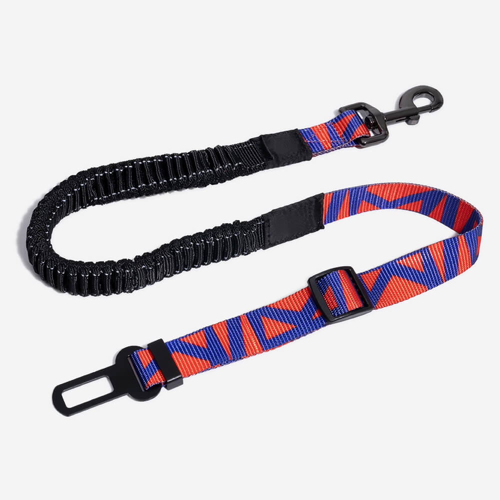 Colorful Buffer Adjustable Cool Dog Accessories Car Seat Belt - FUNNYFUZZY