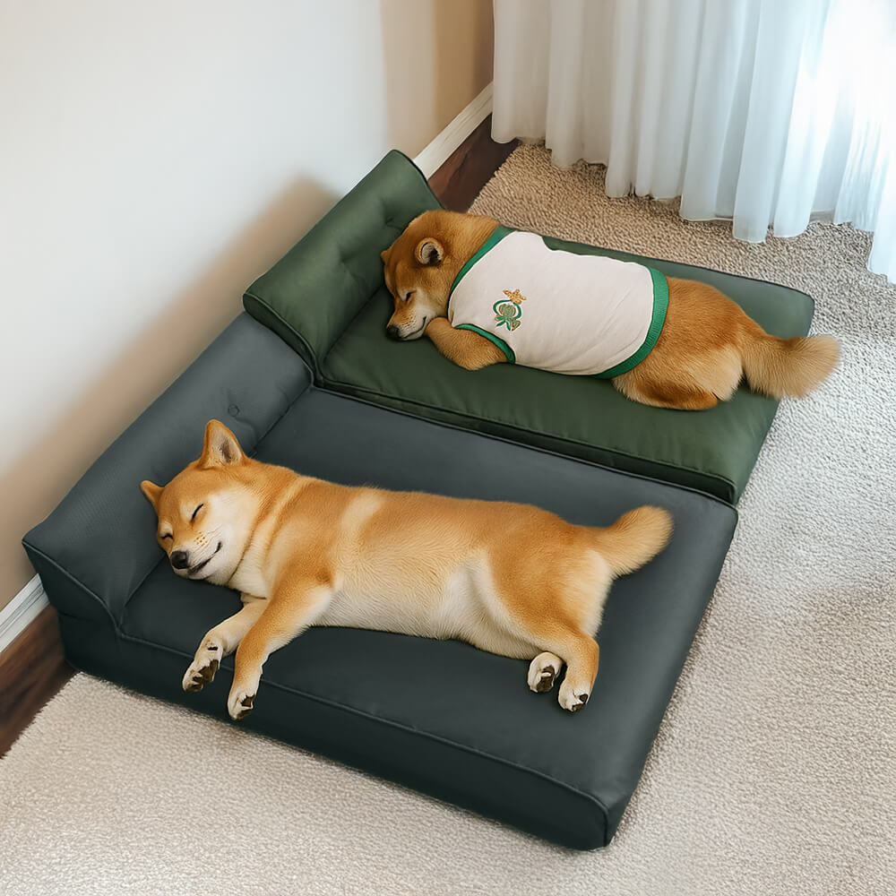 Waterproof & Hair-Resistant Thick All-Season Washable Large Dog Bed