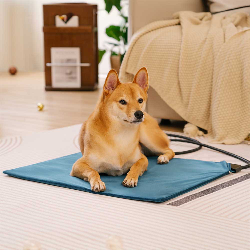 Waterproof&Chewproof Electrical Pet Heated Pad - Safe Warmth