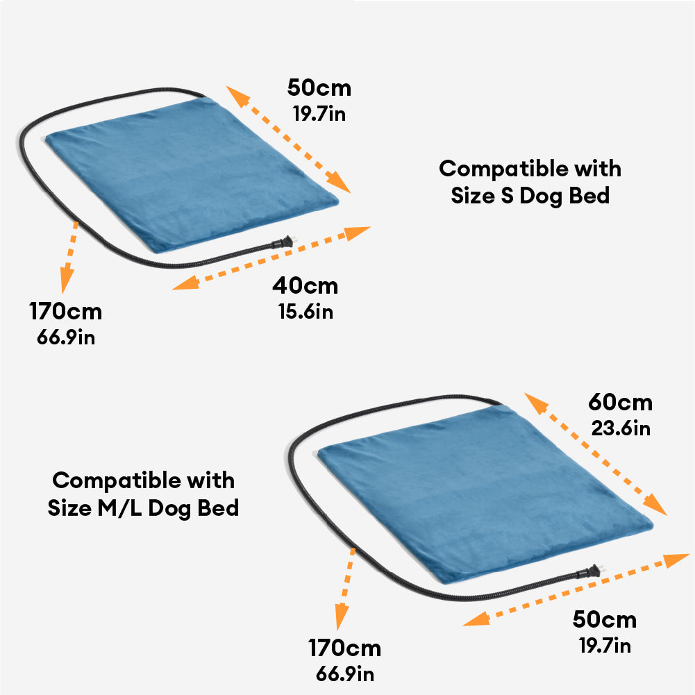 Electrical Pet Heated Pad - Waterproof&Chewproof For Safe Warmth