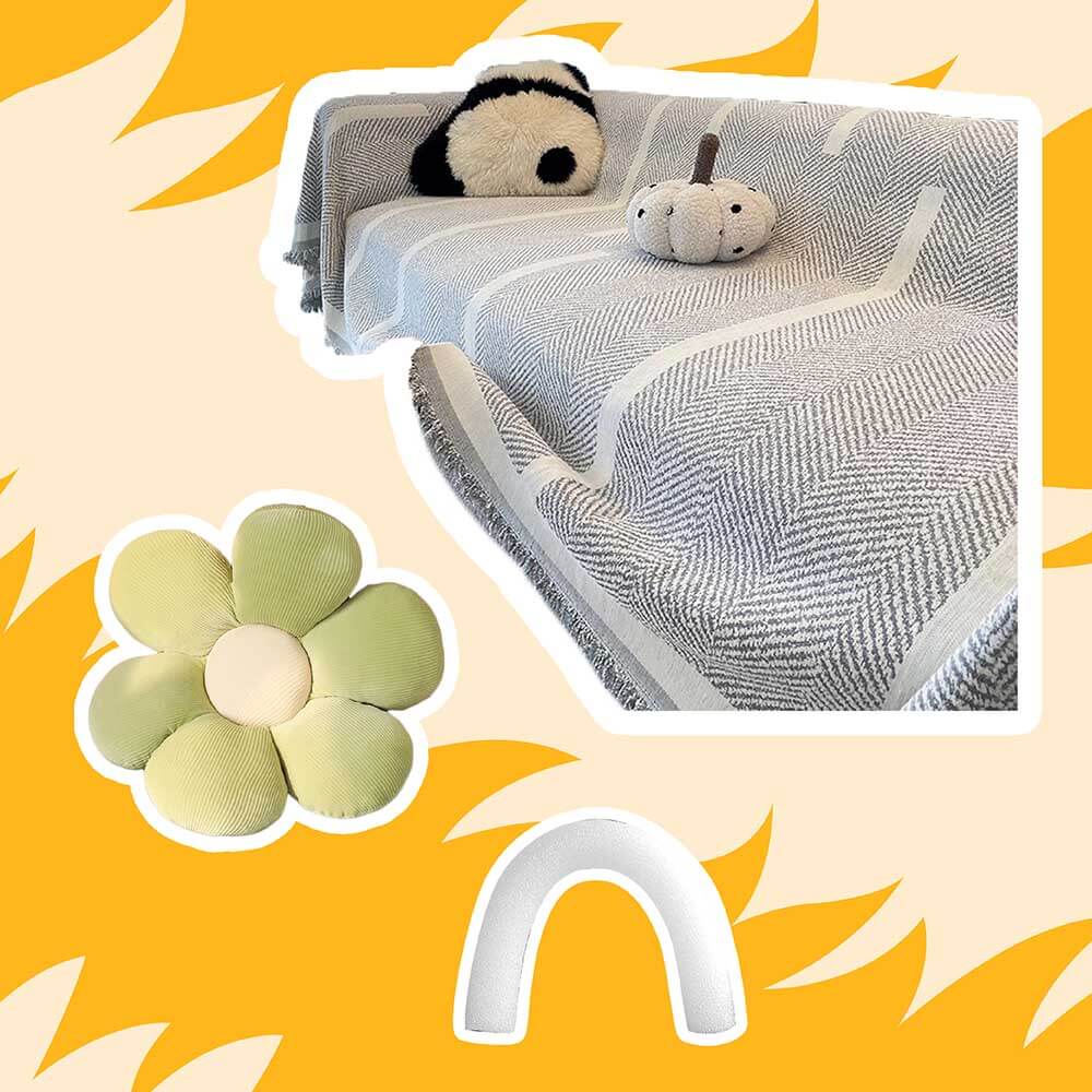 Sofa Days Just Got Softer Bundle - 9pcs