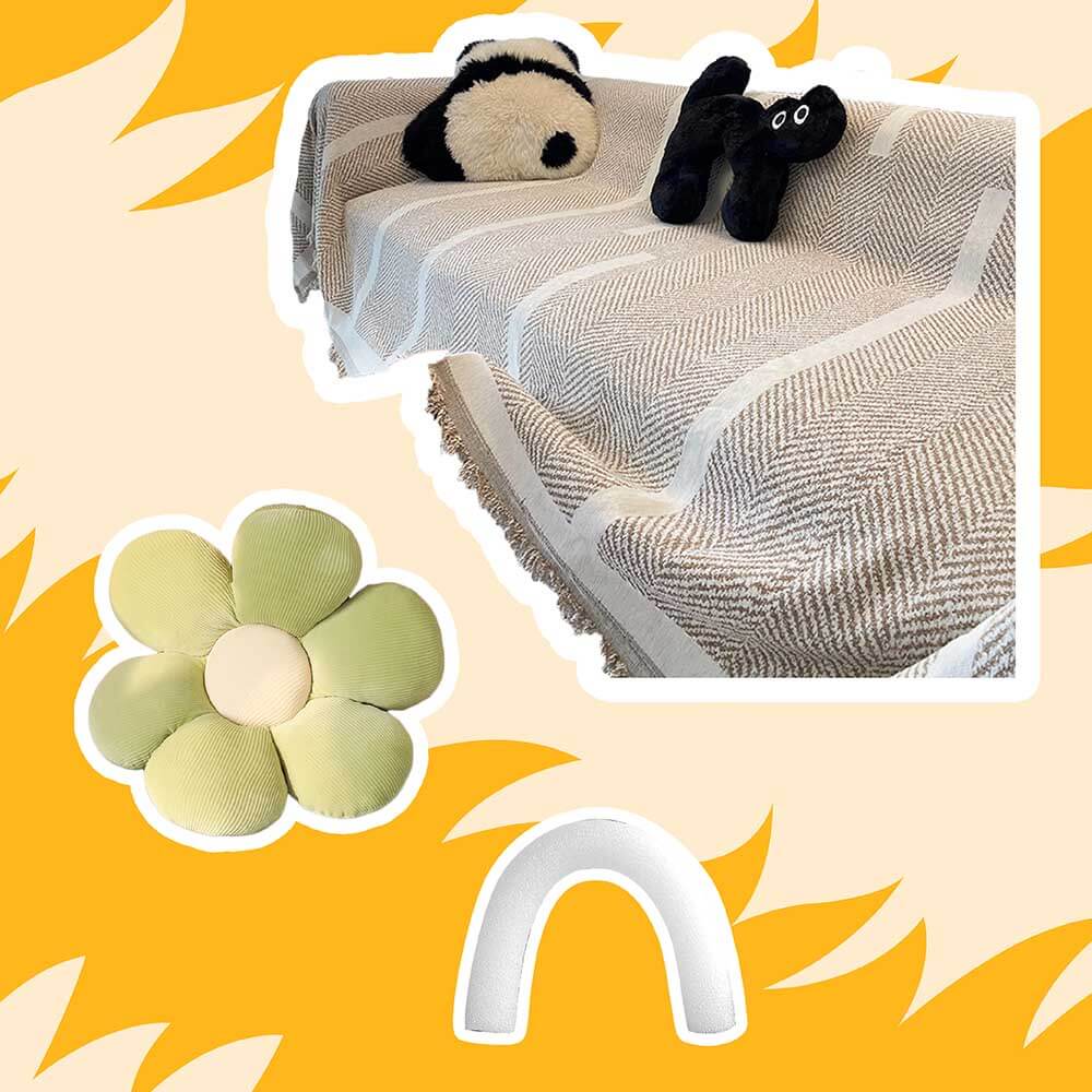 Sofa Days Just Got Softer Bundle - 9pcs