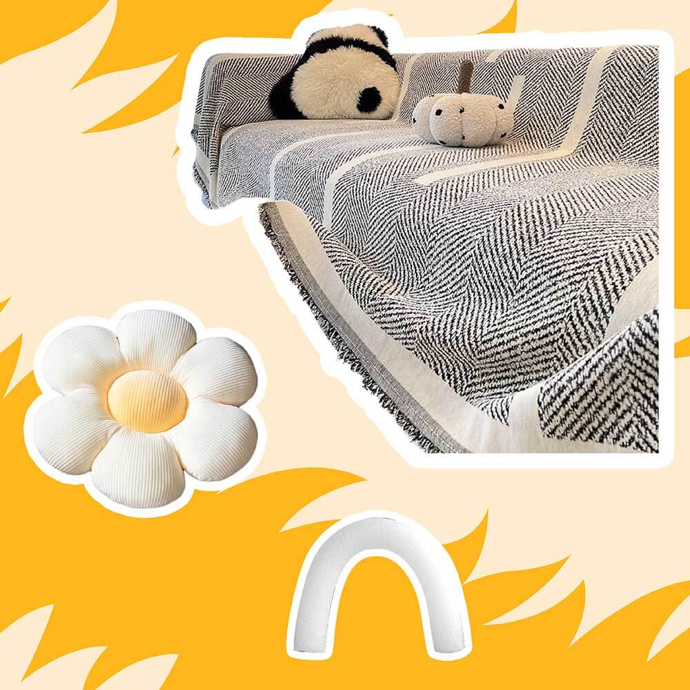 Sofa Days Just Got Softer Bundle - 9pcs