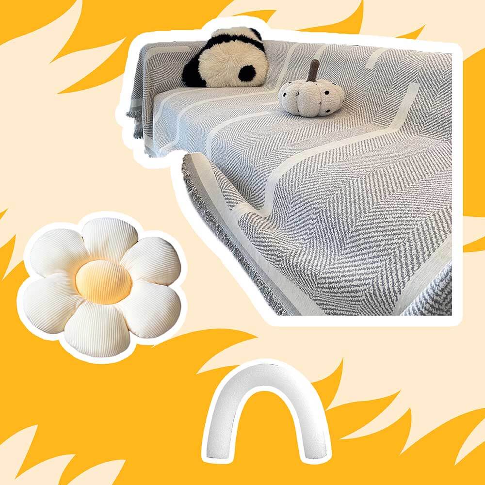 Sofa Days Just Got Softer Bundle - 9pcs