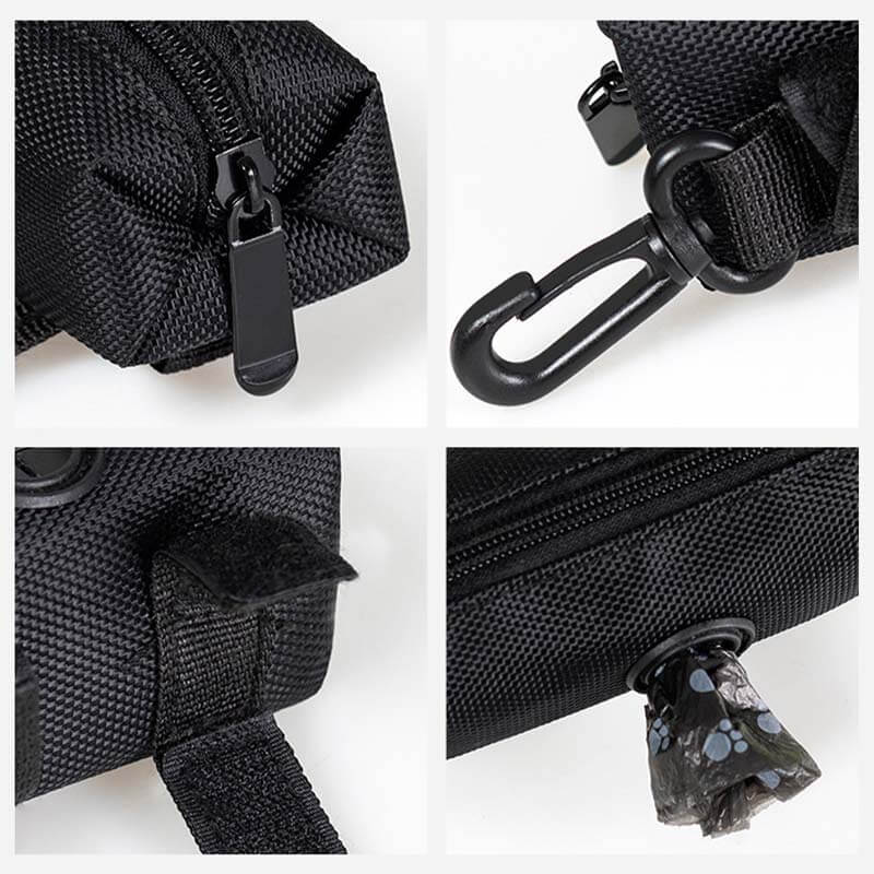 Portable Oxford Fabric Dog Walking Bag Dog Waste Bags Dispenser