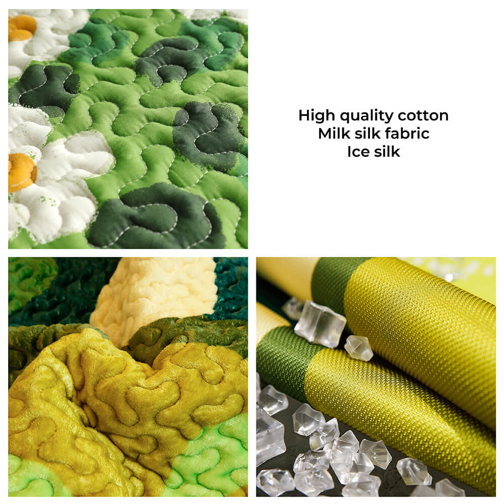 Super Soft Floral Anti-scratch Furniture Protector Couch Cover - FUNNYFUZZY