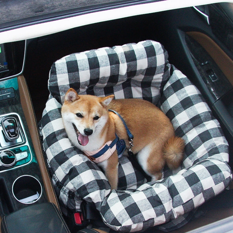 Cama de assento de carro para cachorro grande para passeio de lazer portátil para animais de estimação