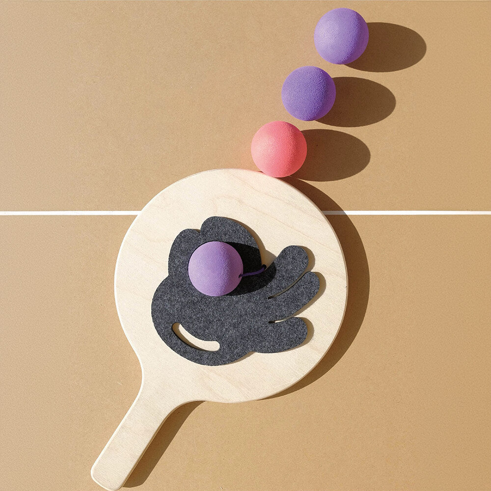 Elastic String Ping Pong Paddle Interactive Play Cat Teaser Toy