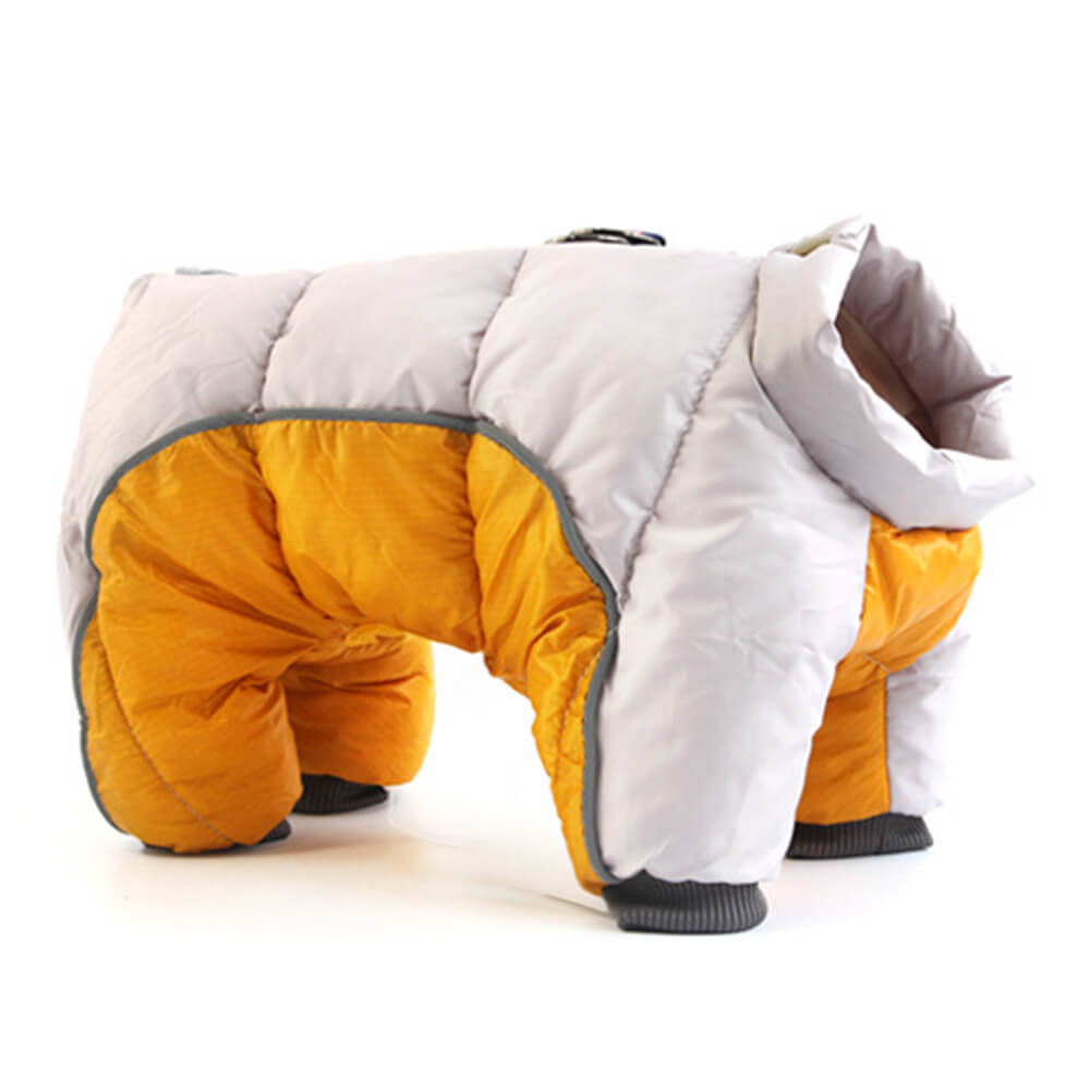 Ultimate Warmth Reflective Waterproof Washable Four-Legged Dog Coat