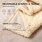 Waterproof Flannel Sherpa Fleece Thickened Dog Blanket