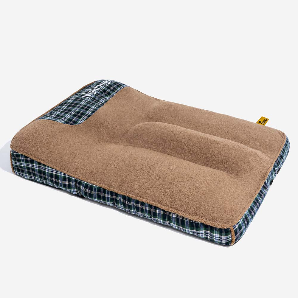 Extra Large Washable Teddy Fluffy Orthopedic Rectangle Dog Bed - Night-night