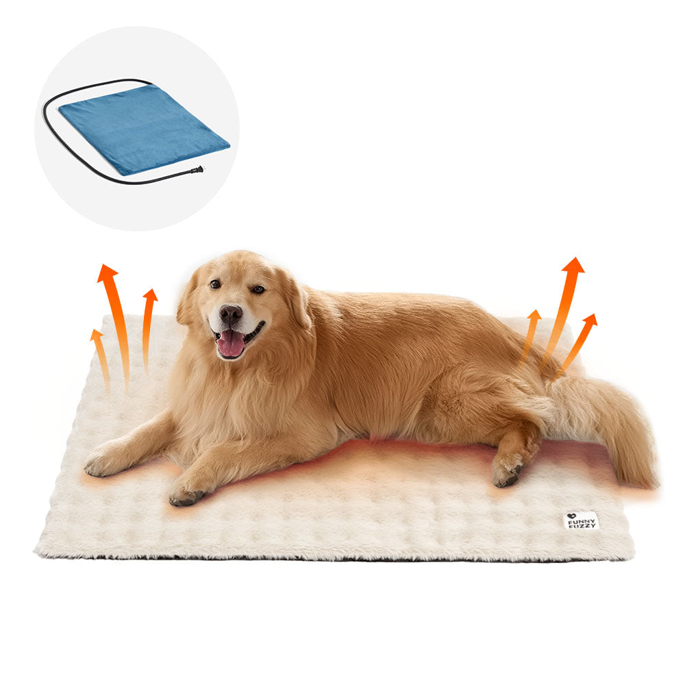 Cozy Plush Warm Washable and Portable Pet Mat - ThermoPad