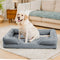 Detachable Water-Repellent Full Surround Support Orthopedic Dog Bed