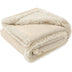 Waterproof Flannel Sherpa Fleece Thickened Dog Blanket