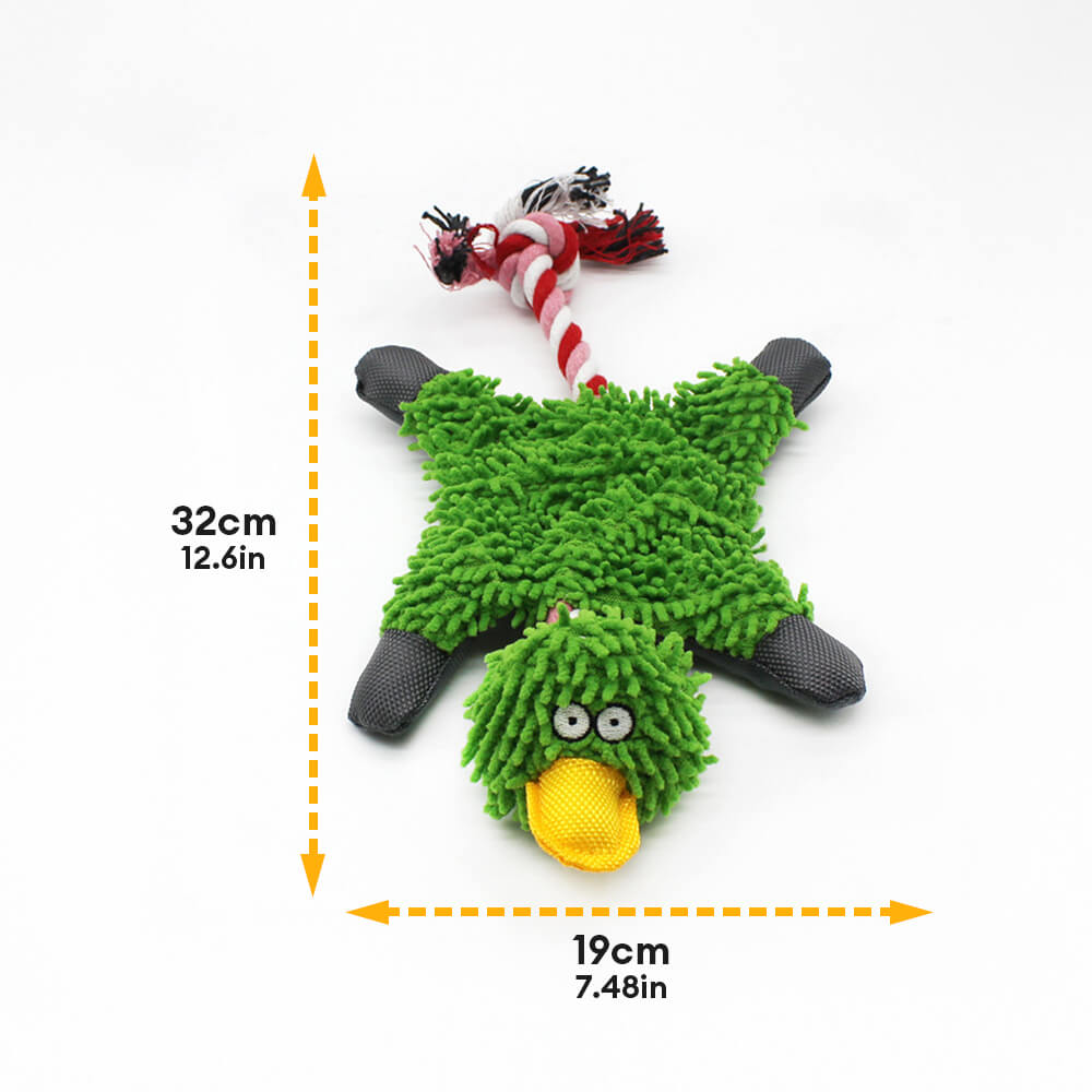 Plush Durable Chew Resistant Interactive Rope Dog Toy