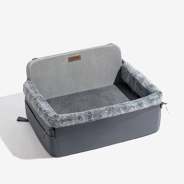 Travel Safety All-Season Bolster Dog Car Seat Bed - BaseCamp