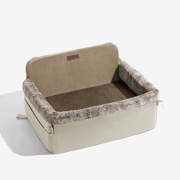 Travel Safety All-Season Bolster Dog Car Seat Bed - BaseCamp