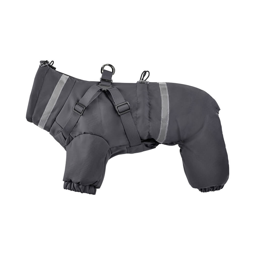 Waterproof Adjustable Tactical Four-Legged Outdoor Dog Coat