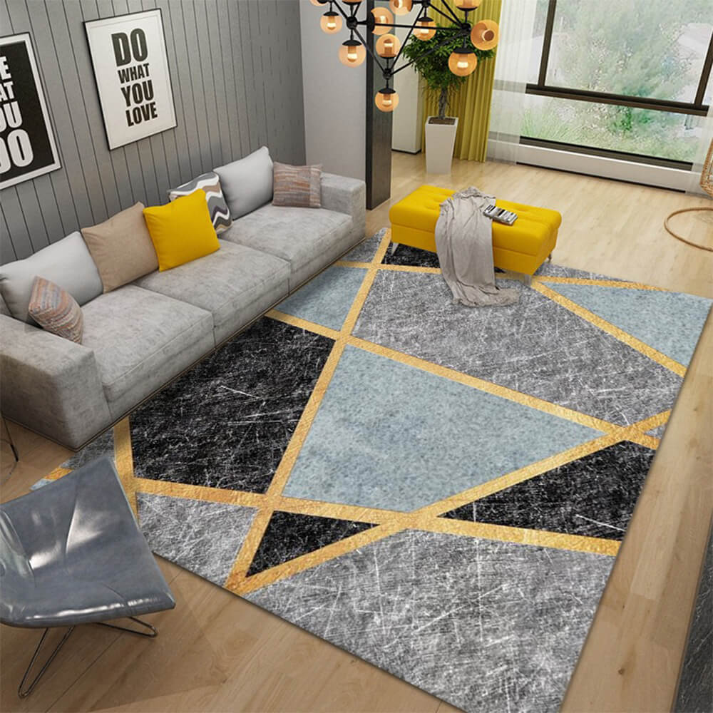 Chic Minimalist Living Room Pet Carpet with Unique Design