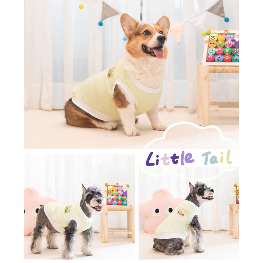 Dog Fall Lightweight T-Shirt Vest Anti-Shedding and Cold-Proof Pet Clothes