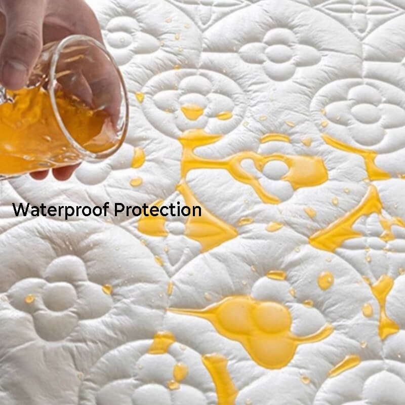 Classic Comfort Skin-friendly Waterproof & Non-slip Mattress Protective Bed Sheet Set