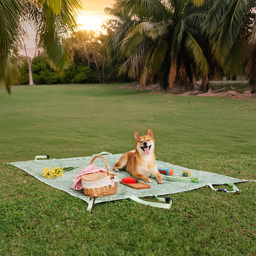 Tropical Style - Waterproof Picnic & Car Dual-Use Back Seat Cover