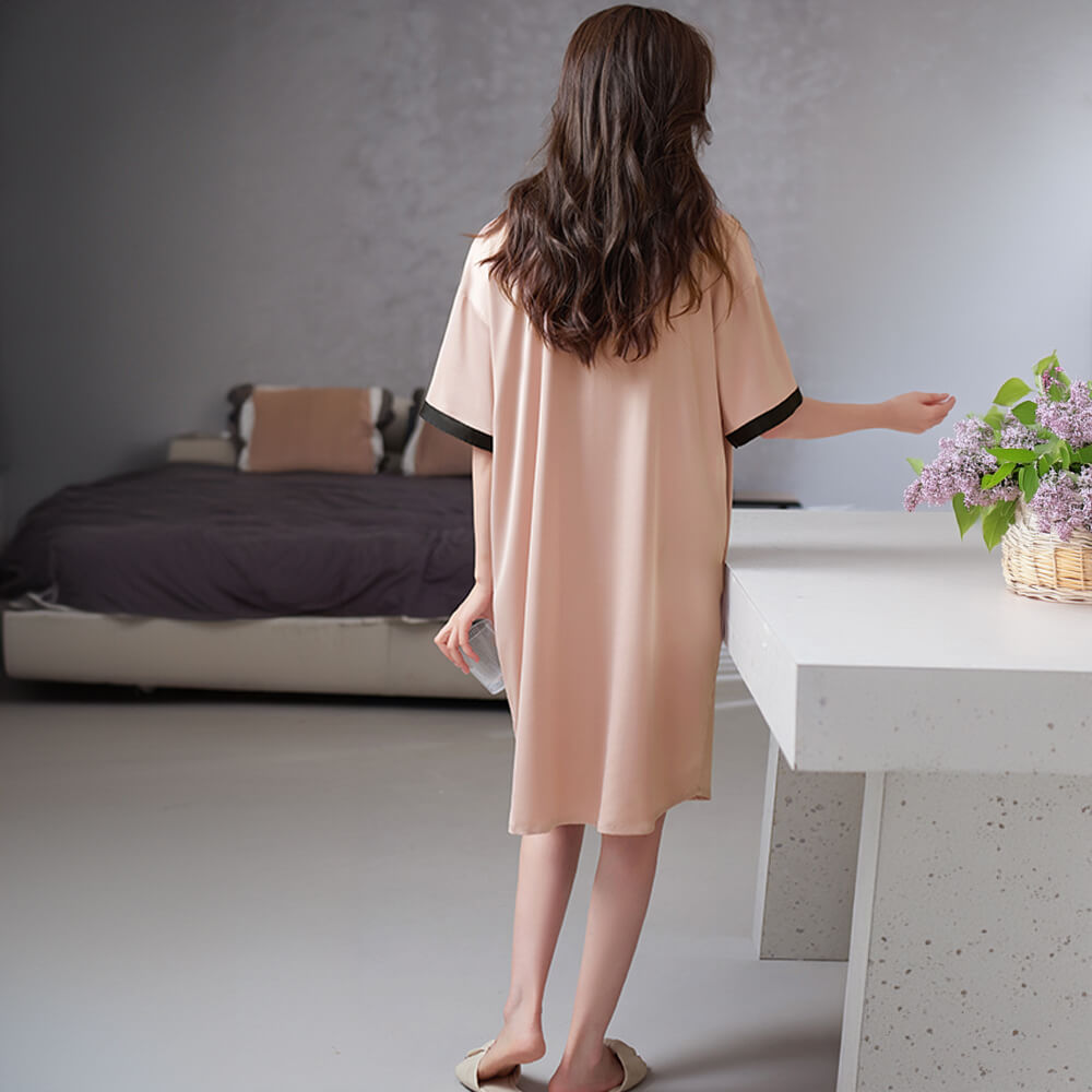 Cooling Ice Silk Ultra-Comfortable Women's Nightdress