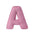 Corduroy Soft Hugging Letter Sofa Pillow