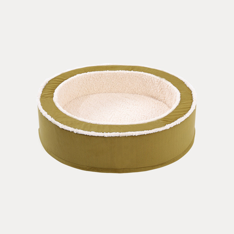 Cozy Warm Round Orthopedic Support Dog Bed