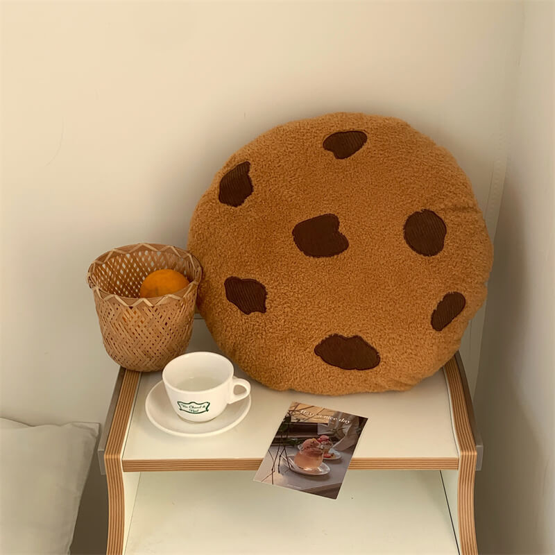 Decoração de quarto com almofada de sofá cortador de biscoitos fofo