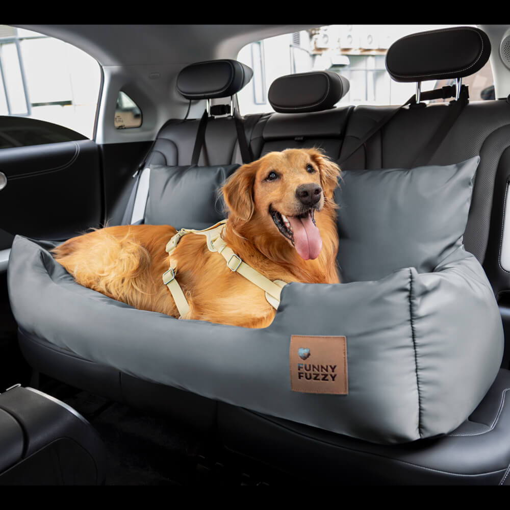 Reforço de viagem para segurança à prova d'água médio grande para cachorro cama traseira do carro