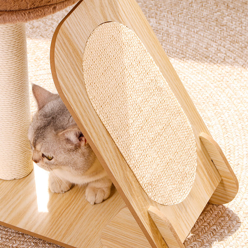 Durable Cat Tree Tower for Climbing with Sisal Scratching Post