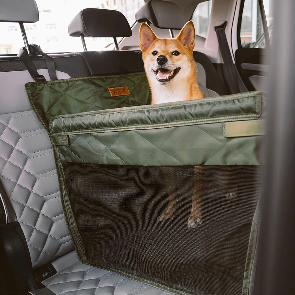 Extra Stable Travel Waterproof Dog Car Back Seat Extender