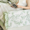 Chenille Floral Ruffle Design Anti-Slip Couch Cover