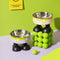 Fun Overalls Design Non-Slip Elevated Large Capacity Dog&Cat Bowl