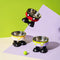 Fun Overalls Design Non-Slip Elevated Large Capacity Dog&Cat Bowl