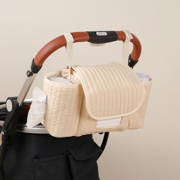 Large-Capacity Pet & Baby Stroller Organizer Bag – Versatile Hanging Storage