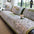 Vintage Botanical Quilted Non-Slip Couch Cover – French Farmhouse Style