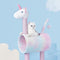 Whimsical Unicorn Multi-Functional Cat House and Scratching Tower Cat Tree