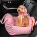 FUNNYFUZZY X Klarna Travel Safety Grande Cachorro Cama De Assento De Carro