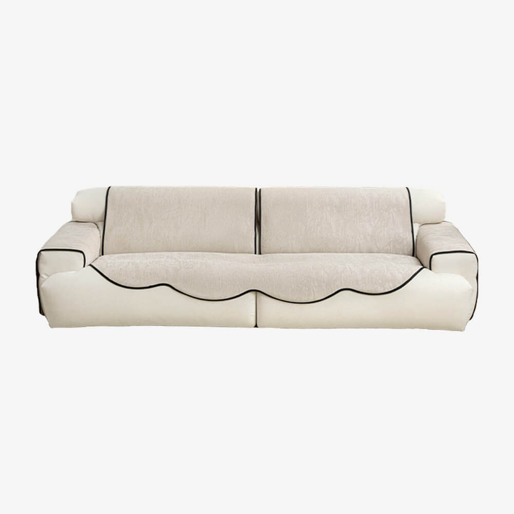 Chenille Jacquard Anti-Slip Elegant Texture Couch Cover