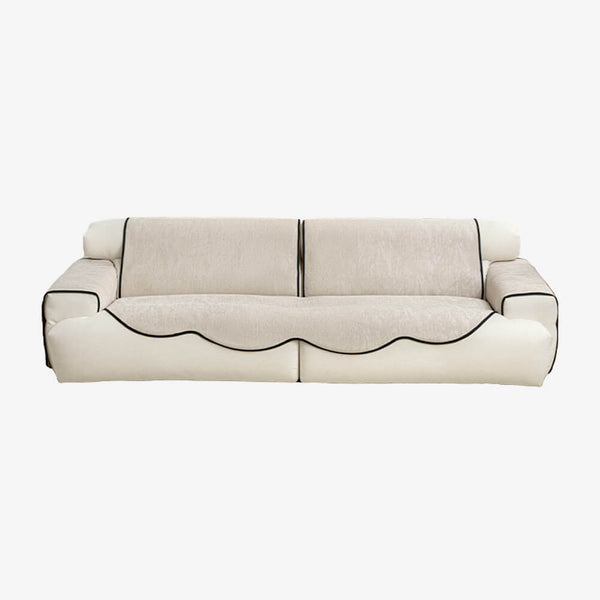 Chenille Jacquard Anti-Slip Elegant Texture Couch Cover