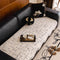 Soft Thickened Plush Couch Cover with Irregular Wave Edges