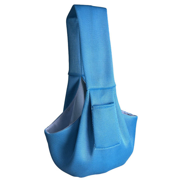 Mesh Breathable Lightweight Portable Crossbody Travel Cat & Dog Carrier Bag