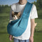 Mesh Breathable Lightweight Portable Crossbody Travel Cat & Dog Carrier Bag