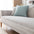 Pure Cotton Lace Trim Embossed Couch Cover