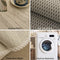Cool Touch Ice Silk Minimalist Style with Braided Edge Couch Cover